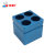 化科BC037 50ml低温金属冰盒（尖底方形）4孔/个    50ml低温金属冰盒（尖底方形）4孔/个 