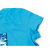 安普里奥·阿玛尼（Emporio Armani）AX美国女士亮片大标logo休闲圆领短袖T恤 湖蓝色 款1-55HD XS(现货)