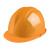 高鑫源明安全帽风扇 ABS带风扇安全帽工地夏季夏天制冷 新国标双风扇-黄色