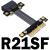 PCI-E x4 转x1延長线转接加长线 4x PCIe3.0定制加长 R21SR 长度定制