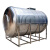 304不锈钢水箱卧式储水罐平放加厚太阳能楼顶厨房蓄水桶 加厚3.0吨