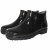 圣驰 8607白黑低帮元宝鞋防 电水鞋矮防水鞋防滑耐磨水靴 8607 14CM白