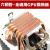 AVC6铜管CPU散热器AMD1150 12代1700针台式风扇 X79 2011 六热管3针定速(3风扇蓝灯)