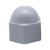 原速 六角螺栓保护帽 螺丝盖帽 塑料螺母保护帽 螺栓防尘盖 单位：包 100个/包M18*27 