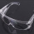粉尘防护护目镜劳保防工业定制飞溅电焊透明防尘舒适防风眼睛眼镜 5 副装-白色透明框