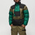北面（The North Face） Steep Tech Jacket 户外拼色运动拼接保暖立领服外套 冬季 情侣 橄榄绿 S