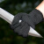 钢丝手套防割五指防扎防切割日本进口五级防护耐磨专用防滑手套 黑色手套一双包钢丝 均码