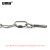 安赛瑞 不锈钢膨胀吊环 304不锈钢带圈膨胀螺栓螺丝 带环膨胀螺丝 M10×90mm（5个装）22886