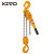 KITO LB090*6m手扳葫芦起吊紧线固定工具载重9T扬程6M 定做
