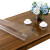 兰诗（LAUTEE）FH-1186 透明桌垫软玻璃桌布防水防油PVC桌垫水晶板 90*140CM 厚1.0MM