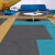 爱柯部落 方块毯办公室拼接地毯 会议客厅满铺防滑地垫装隔音地毯50cm×50cm（4片）棕灰110114