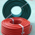 立始   氧气管乙炔管焊割工业用高压耐磨耐老化橡胶软管    货期7-10天 红色8*28米120公斤