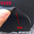 夹布橡胶板5mm抗磨加布胶板减震夹布黑胶皮耐油绝缘加线胶皮垫 10mm整卷*宽度1米（长2.5米左右