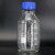 安达通 蓝盖试剂瓶 透明丝口螺口玻璃瓶螺纹口带刻度 100-250-500-1000mL套装 