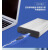 移动硬盘盒SATA3.5英寸固态USB3.0机械硬盘移动外接盒台式笔记本 3.5寸-SATA-3.0黑色配Type-c转接头