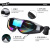 墨镜防强光紫外线眼罩焊工电焊眼镜防尘防风户外骑行滑雪镜护目镜 彩色