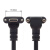 螺丝USB-C数据线Type-C锁紧适用RealSense R200 SR300 D415 D435 直头带螺丝 2m