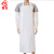 者也 30丝围裙+袖套 1套 白色TPU耐酸碱防水防油水产加工屠宰工厨房罩衣