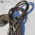压制钢丝绳吊索具涂油铝合金起重钢缆绳拖车货车牵引6 8 10 12 16 12毫米粗 11m