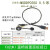 USB转接线面板安装型90弯头连接线母座转接头22mm孔穿板MSDD90350 黄色