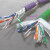 总线伺服工业以太EtherCAT6并联PC通讯PROFINET 紫色标准柔性单头网线 S6-L-T02 3m