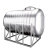 太阳能304不锈钢水箱卧式储水罐家用加厚楼顶厨房蓄水桶 0.55吨长1.4M宽0.7M高0.85 壁厚