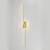 好运马（HAOYUNMA）厂家供应北欧LED壁灯卧室客厅现代简约床头灯过道背景墙镜前灯具 40CM-金色暖光