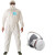 微护佳2000连体防护服防尘服喷漆一次性实验室隔离防感染喷漆服工作服 标准款+面具 XL