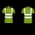 BAOPINFANG/寶品坊 短袖T恤翻领反光衣工作服BPF-DBX02 荧光绿 2XL码