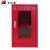艾科堡 应急物资柜全钢加厚 安全防护用品柜事故消防柜防汛应急器材柜红色 AKB-WZG-800