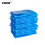 安赛瑞 航空垃圾袋 手提式自动收口垃圾袋 80×100cm (10个装) 手提式自动收口抽绳 蓝色 700907