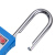 工业安全锁38mm绝缘安全工程塑料 ABS钢制挂锁锁梁 红色38mm缆绳挂锁