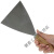 木柄油灰刀清洁美缝墙皮厨房油污小铁铲刀玻璃刮腻子批刀刮刀工具 5寸=123mm 厚度0.7毫米