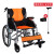 雅德 轮椅轮椅折叠轻便便携轮椅老人手动轮椅车加厚残疾人代步车手推车 头枕+20英寸小轮款