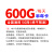 中国电信 5G无限上网小时卡包月包时无限量上网卡纯流量卡不限量不限速手机移动WiFi热点 联通5g卡-每天600g流量不限速（半年卡）