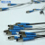 室外2芯4头SC-SC单模皮线光纤跳线3钢丝尾纤皮线光缆光钎线 绕线盘（方便布线） 1100m