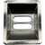 定制户外垃圾桶配件方形圆形不锈钢烟灰缸分类标识物业垃圾箱内胆 圆形不锈钢烟灰缸直径12.9c