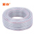 添亦 PVC蛇皮管 纤维增强水管 透明塑料线管 网纹管 pvc软管内径16MM 外径20MM 50米