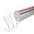宽选工品 PVC透明钢丝增强软管 塑料软管水管防冻加厚油管耐高温  一米价 内径45mm加厚3.5mm 