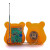 诺然 SNT-918卡通型FM调频收音机焊接套件贴片维尼熊DIY制作WK-56-20 套件+2节五号电池
