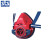 SHIGEMATSU日本重松制作所TW01SC防尘防毒口罩焊接防烟矿山打磨喷漆涂装 红色主体+T2防粉尘芯一个 M