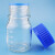 玛仕福 蓝盖试剂瓶 透明丝口玻璃瓶 螺纹口带刻度透明样品瓶 中性料1000ml 