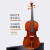 班迪萌（BANDIMENG）实木手工小提琴初学者入门演奏儿童自学级小提琴 1/16 亮光小提琴身高142-154cm