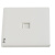 FSL 单网线 F31白色86型墙壁插座面板定制