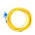 栎辰 LC-LC24 RJ45光纤尾缆成品跳线 1米/根  1根  黄色