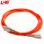 LHG 光纤跳线 SC-SC 多模双芯 橙色 10m SC/SC-MM-10米