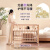 护童（Totguard）母婴双护婴儿床实木无极秒升降拼接床多功能儿童床宝宝尿布台 榉木婴儿床