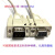 订制DB9孔转DB15针三排连接线 9母对15公 COM 串口VGA数据线RS232 白色2 1.5m9