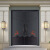 米伽罗铸铝入户门玻璃门防盗门现代轻奢子母别墅大门定制