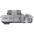 富士（FUJIFILM）X100V相机26.1MP X-Trans CMOS 4传感器高清4K视 银色